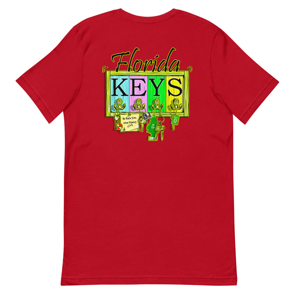 Official Beach Bum Short-Sleeve Unisex T-Shirt- Florida Keys
