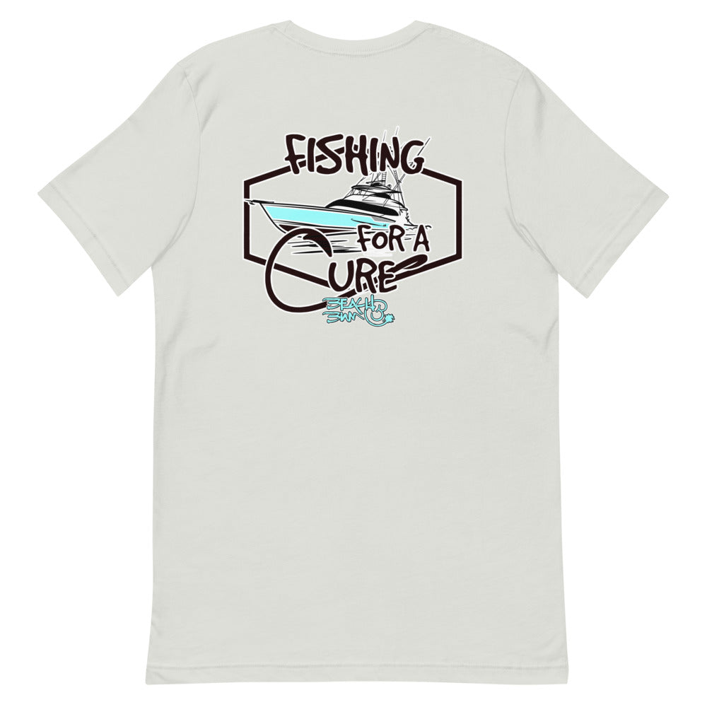 Official Beach Short-Sleeve Unisex T-Shirt- Fishing For A Cure