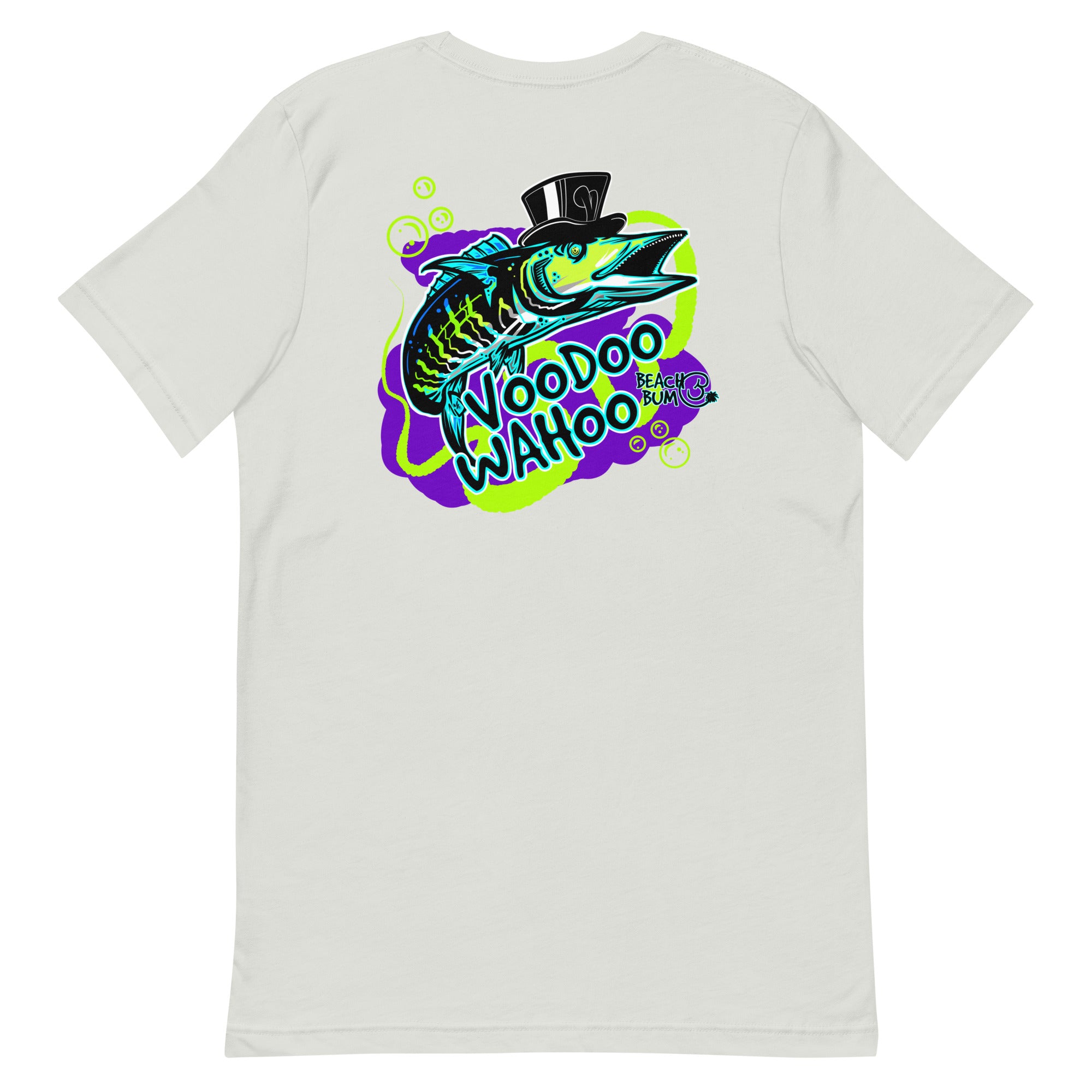 Official Beach Bum Unisex T-Shirt- VooDoo Wahoo (Art on Back)