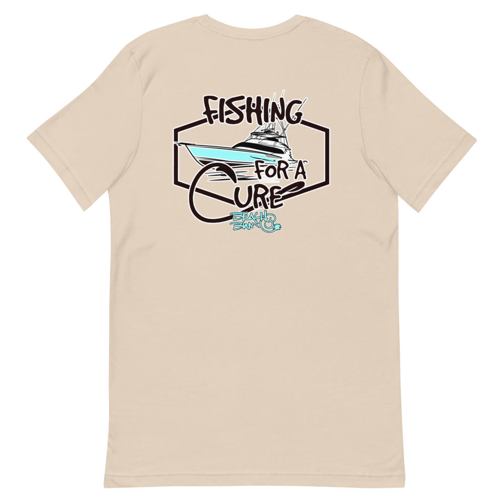 Official Beach Short-Sleeve Unisex T-Shirt- Fishing For A Cure