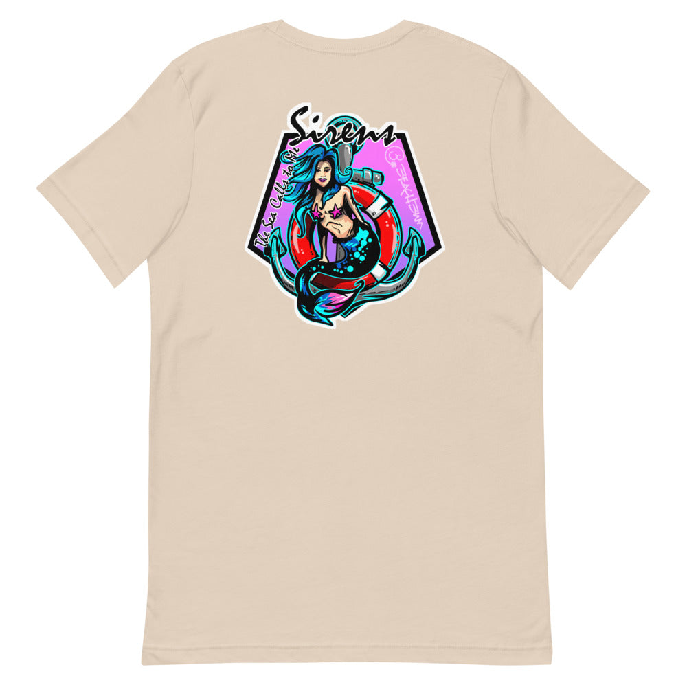 Official Beach Bum Short-Sleeve Unisex T-Shirt- Siren