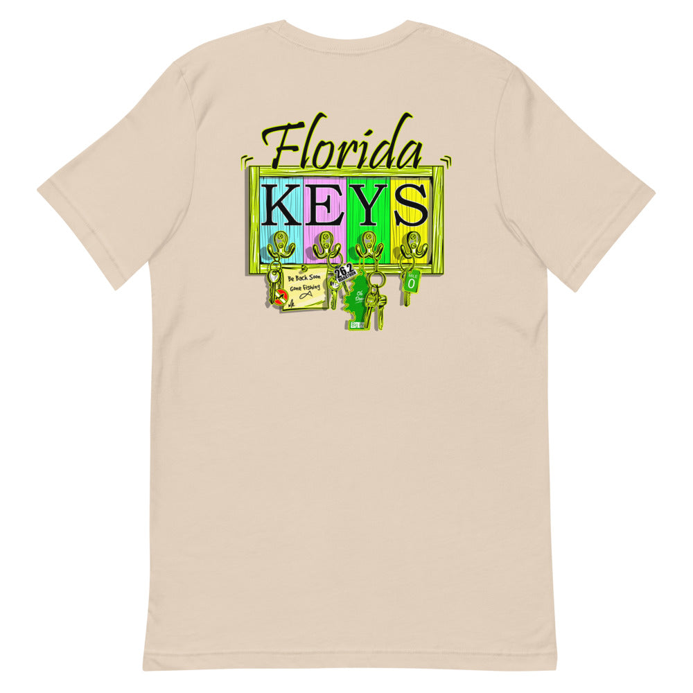 Official Beach Bum Short-Sleeve Unisex T-Shirt- Florida Keys