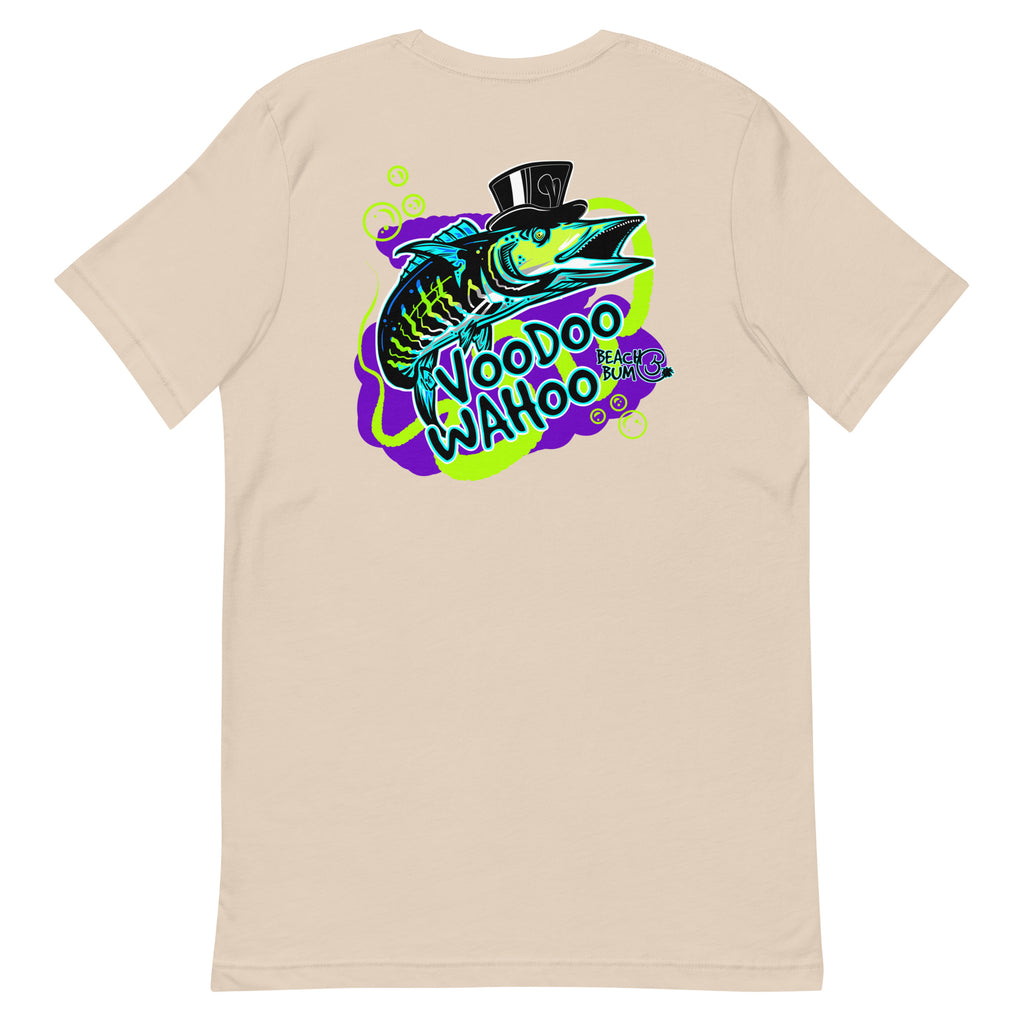 Official Beach Bum Unisex T-Shirt- VooDoo Wahoo (Art on Back)