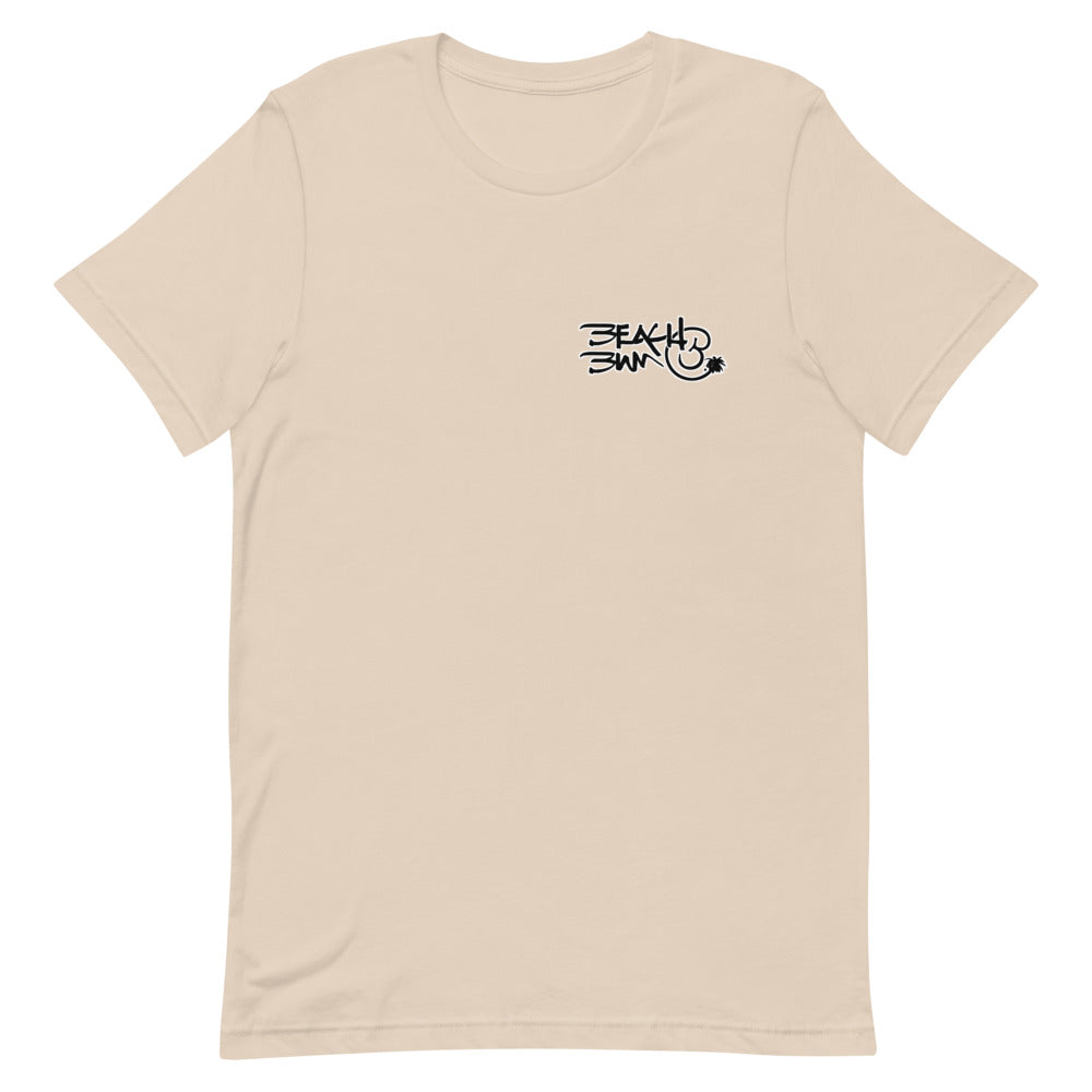 Official Beach Bum Short-Sleeve Unisex T-Shirt- Chill Out (Art on Back)