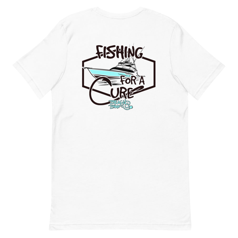 Official Beach Short-Sleeve Unisex T-Shirt- Fishing For A Cure