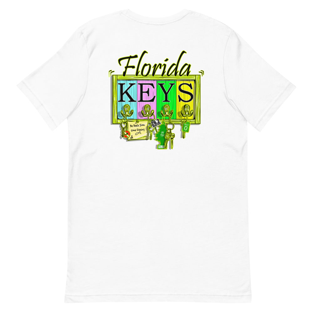 Official Beach Bum Short-Sleeve Unisex T-Shirt- Florida Keys