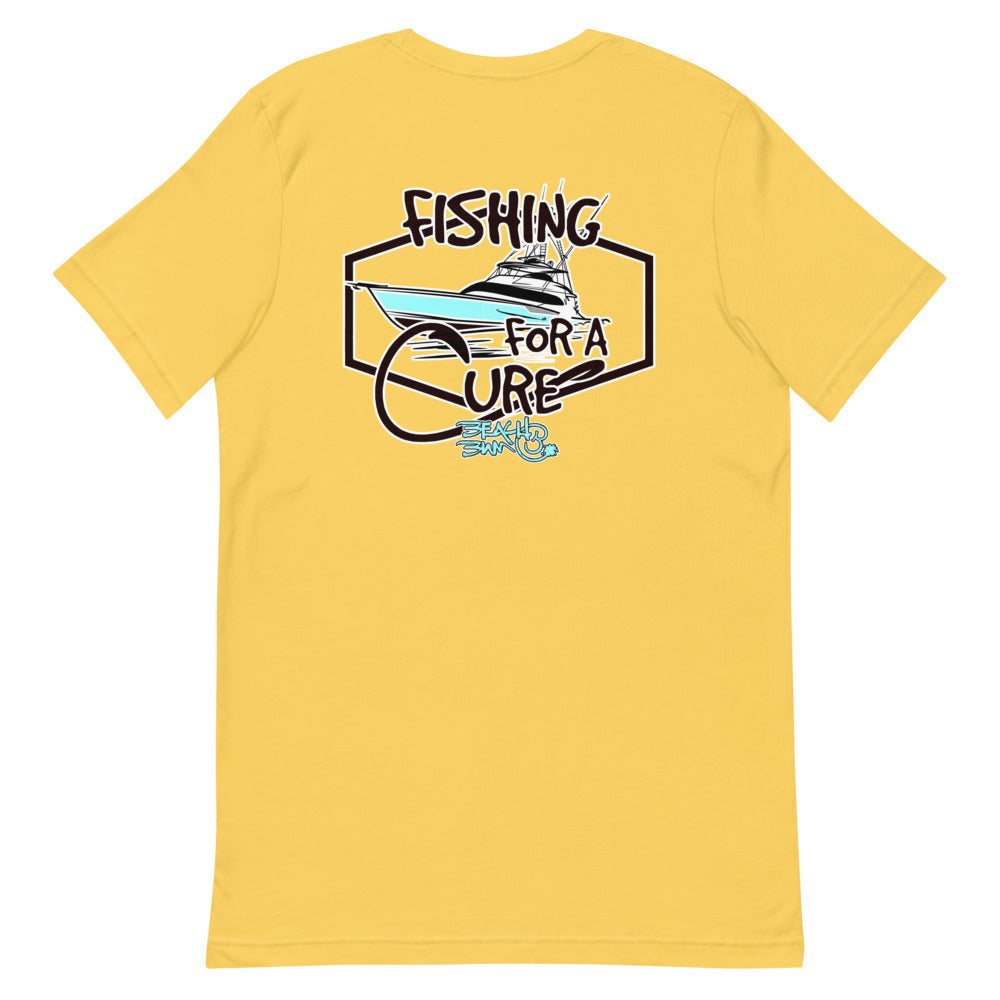 Official Beach Short-Sleeve Unisex T-Shirt- Fishing For A Cure