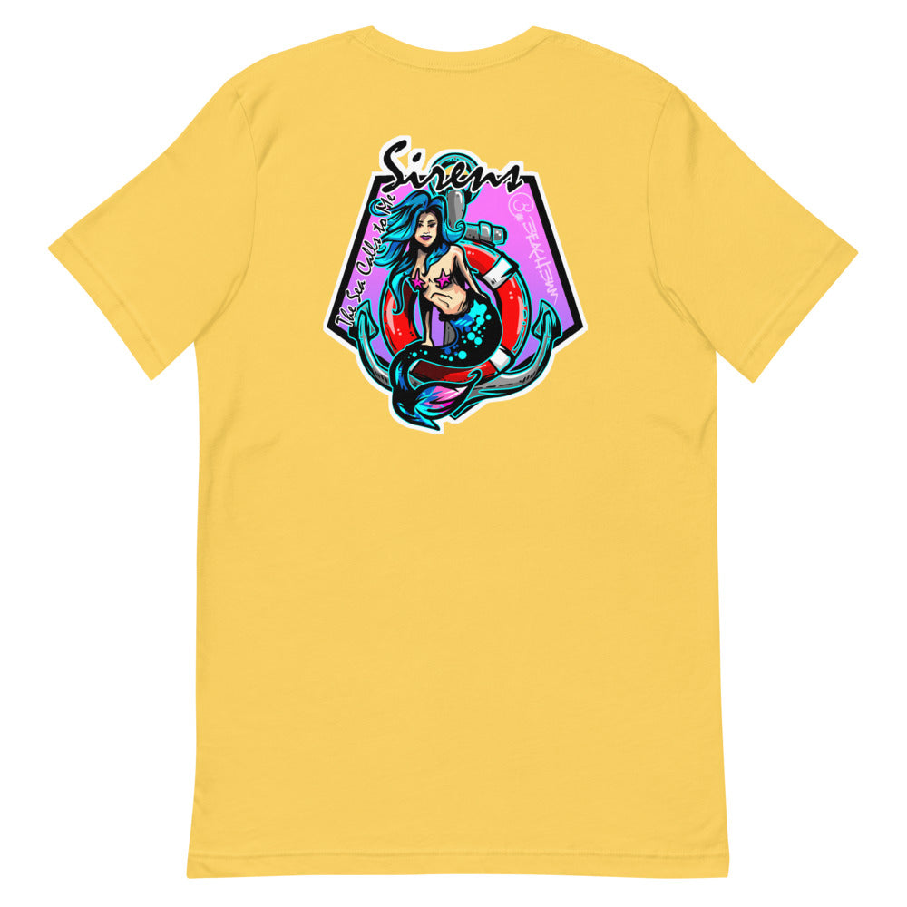 Official Beach Bum Short-Sleeve Unisex T-Shirt- Siren