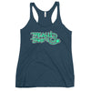 Official Beach Bum Women's Racerback Tank- Compact Logo