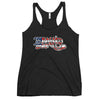 Official Beach Bum Women's Racerback Tank- Compact Logo USA