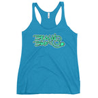 Official Beach Bum Women's Racerback Tank- Compact Logo